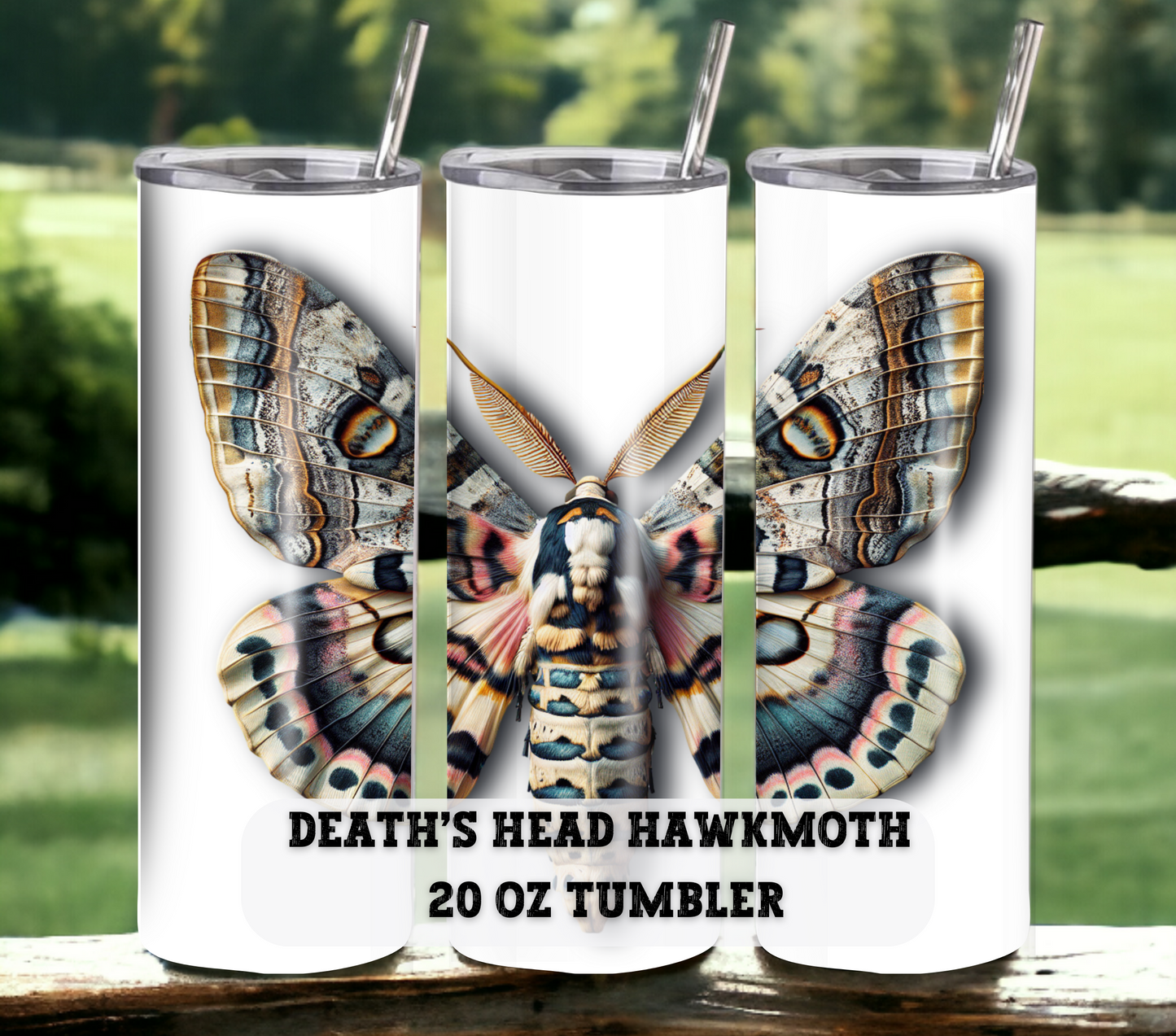 Death's Head Hawkmoth 20 oz Tumbler