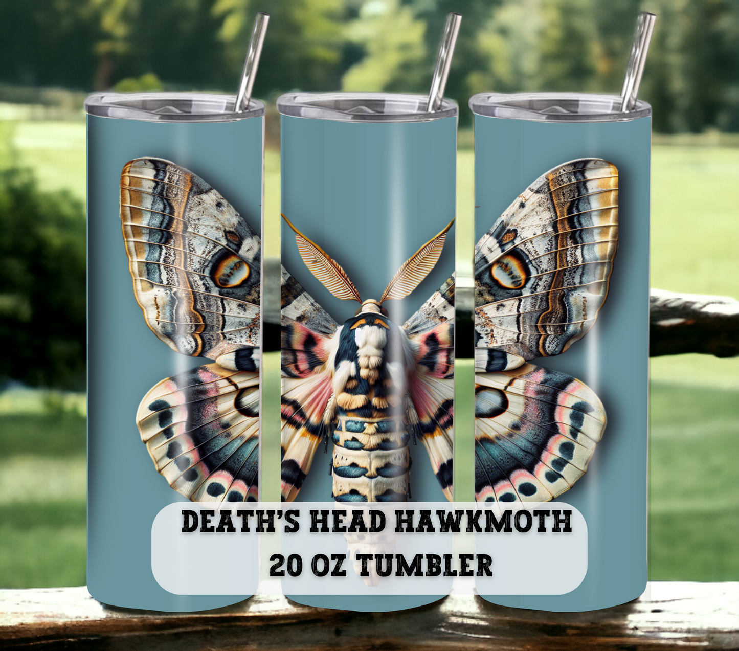 Death's Head Hawkmoth 20 oz Tumbler