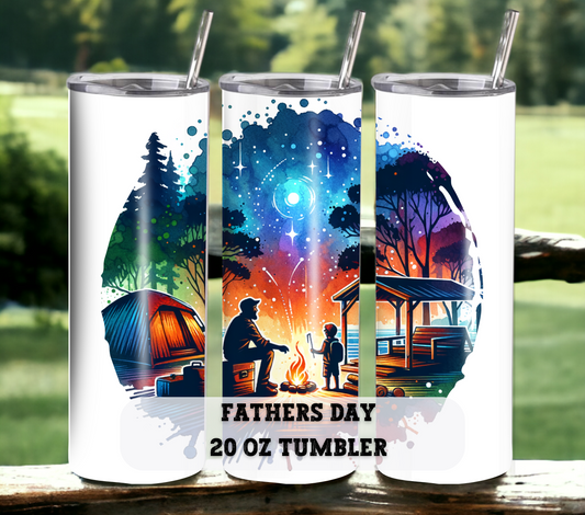 Camping with Dad 20oz Tumbler