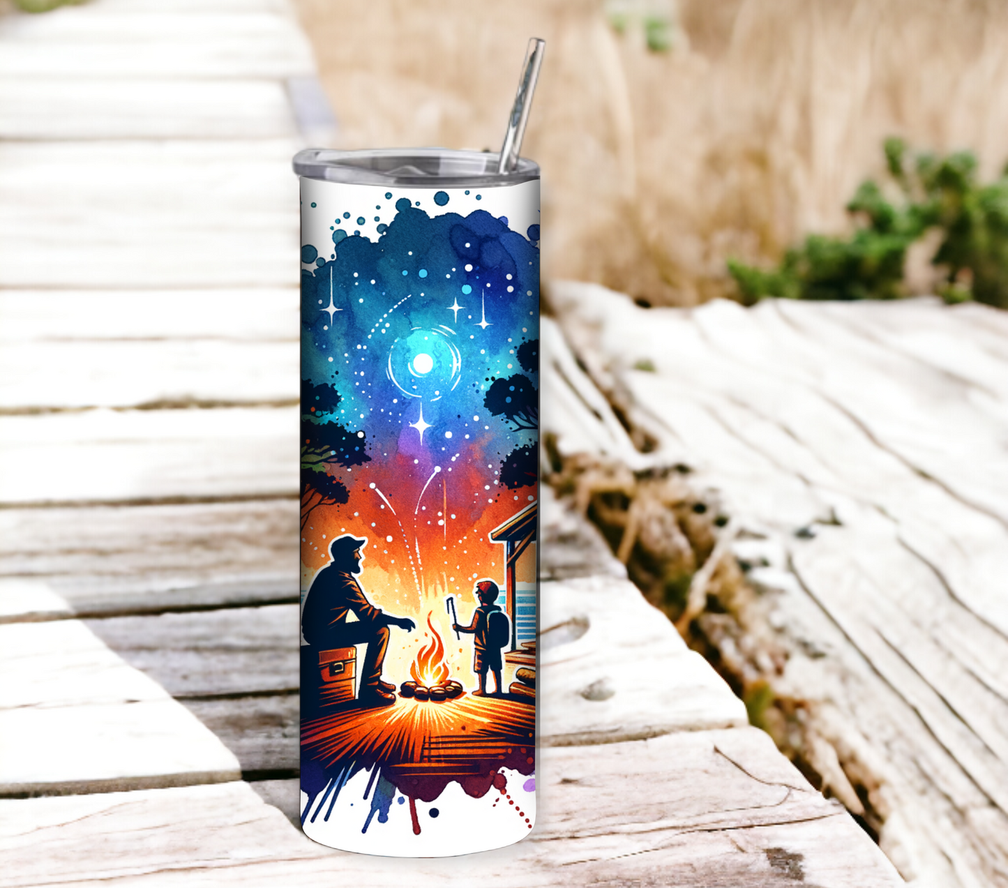 Camping with Dad 20oz Tumbler