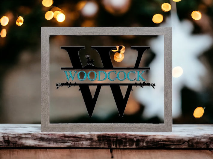 OWM Personalized Monogram Sign