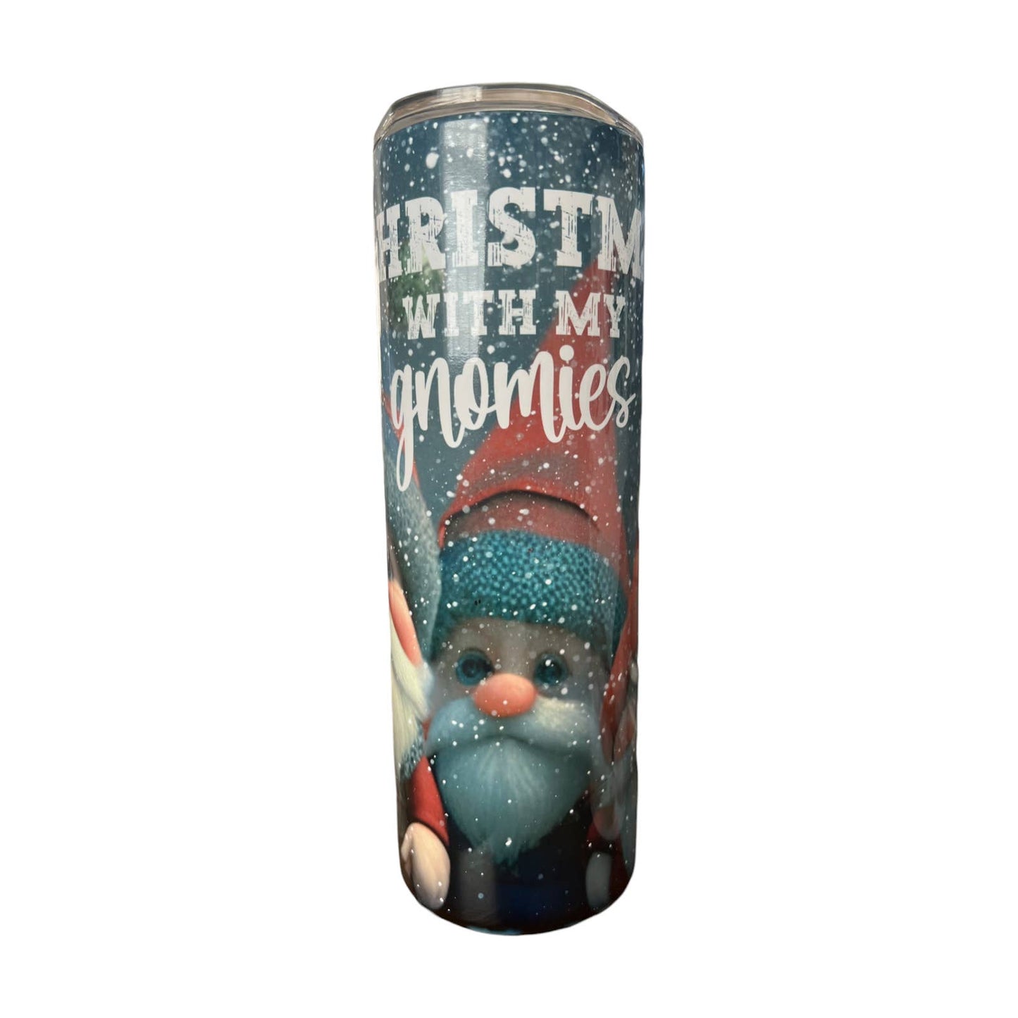 Christmas with my Gnomies - 20oz Tumbler