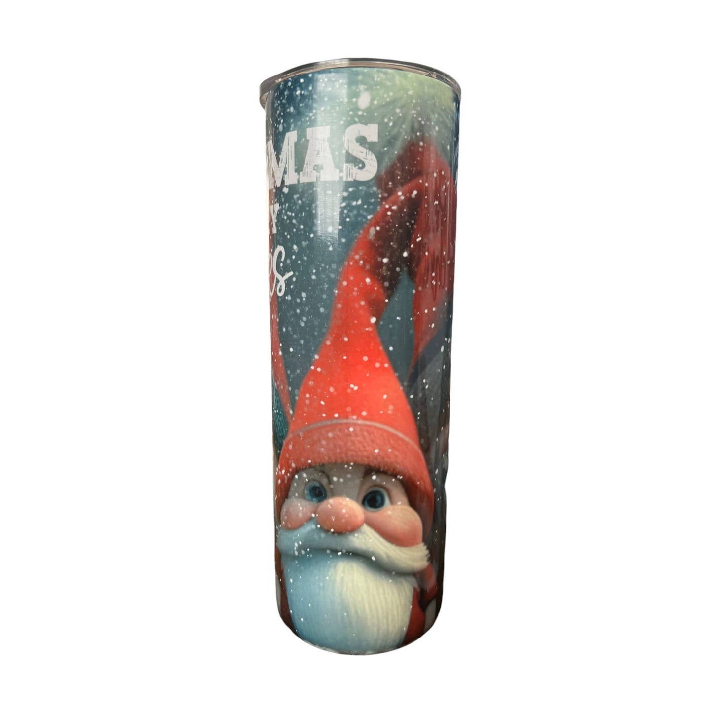 Christmas with my Gnomies - 20oz Tumbler